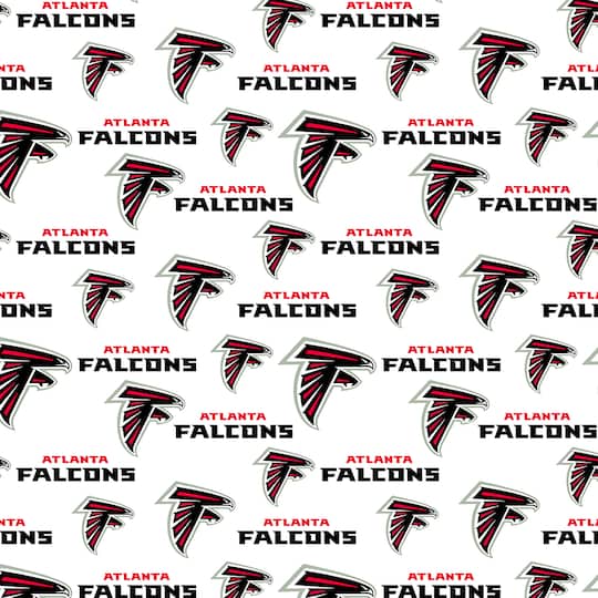 NFL® Atlanta Falcons Logo Cotton Fabric